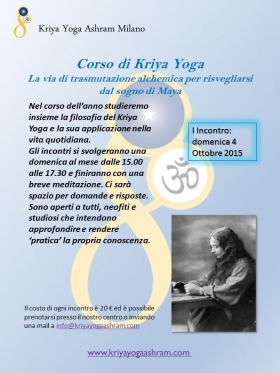 Kriya Yoga, una via di trasmutazione alchemica per risvegliarsi. - Kriya Yoga Ashram ®