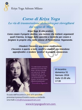 Kriya Yoga, una via di trasmutazione alchemica per risvegliarsi. - Kriya Yoga Ashram ®