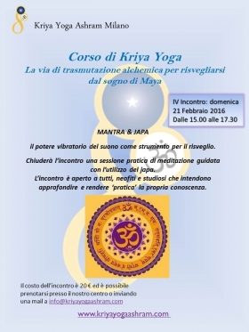 Kriya Yoga, una via di trasmutazione alchemica per risvegliarsi. - Kriya Yoga Ashram ®